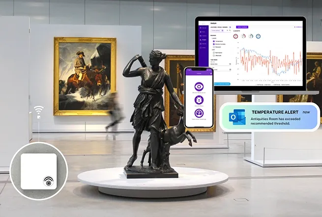 Conserv environmental monitor powered by Zephyr RTOS